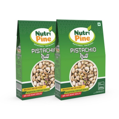 Nutripine Pistachio ( Roasted & Salted) | Pack of 2| 500 GM