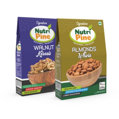 Almond & Walnuts Combo | 500 GM